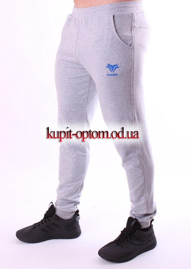 Спортивные штаны мужские KIROS оптом 35769120 K001-12
